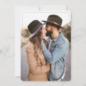 ボホセージグリーン結婚ズ 招待状 (裏面)