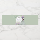 ボホセージパープル王室のプリンセスXVアニョス ペットボトルラベル (シングルラベル)