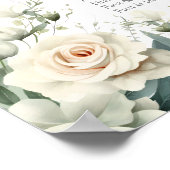 ボホセージ緑クインセアニラ座席表の標識 ポスター (角)