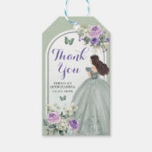 ボホセージ薄紫バラガール15アニョスサンキュー ギフトタグ (正面)