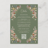 ボホセージ詳細カード エンクロージャーカード (正面)