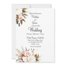 ボホソフトカラーバラと白結婚花