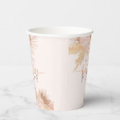 ボホソフトピンクフローラ花誕生会 紙コップ (右)