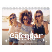 ボホタイポグラフィアンドスターズ |友だちの写真 カレンダー (カバー)