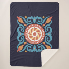 ボホタイルシェルパブランケット シェルパブランケット