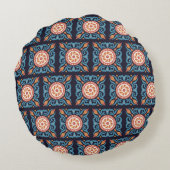 ボホタイル ラウンドクッション (裏面)