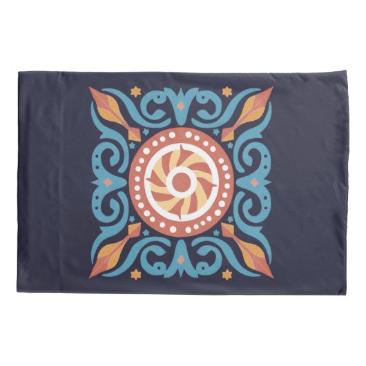 ボホタイル 枕カバー (裏面)