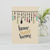 ボホタッセルズ引っ越し祝いパーティーパーティー招待状 招待状 (スタンド正面)