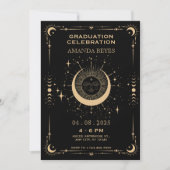 ボホタロットムーンサン卒業 招待状 (正面)