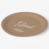 ボホタンミニマルモダン主義の卒業党 ペーパープレート (アングル)