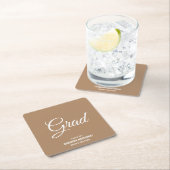 ボホタンモダン卒業党 スクエアペーパーコースター (インサイチュ)