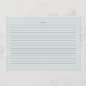 ボホダスティグリーンユーカリ葉スシャワーレシピ エンクロージャーカード (裏面)