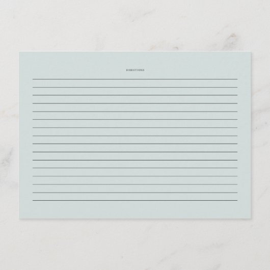 ボホダスティグリーンユーカリ葉スシャワーレシピ エンクロージャーカード (裏面)