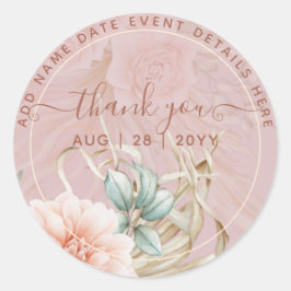 ボホダスティバラパンパスグラスサンキューカラス ラウンドシール