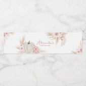 ボホダスティバラパンプキン ペットボトルラベル (シングルラベル)