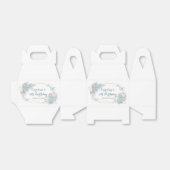 ボホダスティブルーバタフライ誕生日ウィズボックス フェイバーボックス (折り畳みなし)