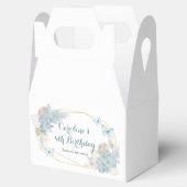 ボホダスティブルーバタフライ誕生日ウィズボックス フェイバーボックス (オープン)