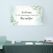 ボホダスティブルー婚約パーティへようこそ 横断幕 (トレードショー)