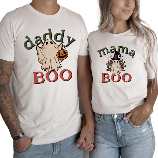 ボホダディーブーキュート幽霊ハロウィーン Tシャツ