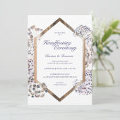 ボホダンデリオンフローラ異教のハンドスティング 招待状 (スタンド正面)