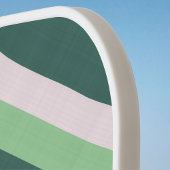 ボホダークエメラルドとダスティージュグリーンストライプズ ピックルボールラケット