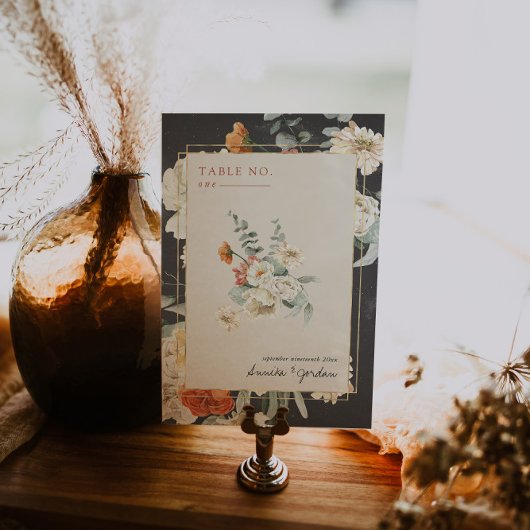 ボホダークフローラ植物学 | 結婚s テーブルナンバー