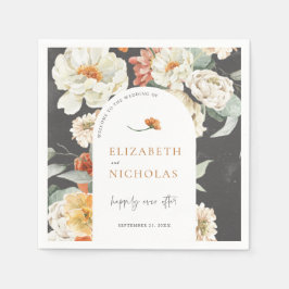 ボホダークフローラ緑化植物学結婚院 スタンダードカクテルナプキン