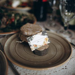 ボホダークフローラ |の結婚座席表 名刺