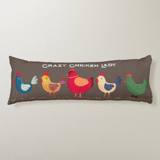 ボホチキン熱狂するレディーブロンズ茶カラフル色 ボディピロー (正面)