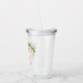 ボホチックなウェディングパーティー アクリルタンブラー (左)