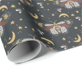 ボホチャコグレイ天蛾のパターン ラッピングペーパー (ロールコーナー)