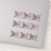 ボホチョウチョウ自然ピンクトーンビジネス