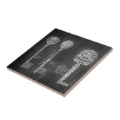 ボホチョークビクトリアンボード鍵 タイル (側面)