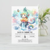 ボホチルドモンキー誕生日 招待状 (スタンド正面)