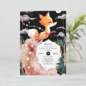 ボホチルドレンキツネ誕生日 招待状 (スタンド正面)