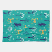 ボホツリーズ金ゴールドデアモダンー キッチンタオル (横)