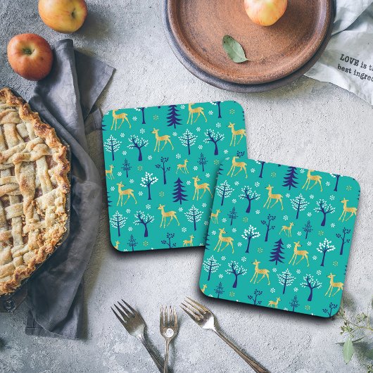 ボホツリーズ金ゴールドデアモダンー コースター