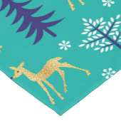 ボホツリーズ金ゴールドデアモダンー ショートテーブルランナー (コーナー)