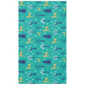 ボホツリーズ金ゴールドデアモダンー テーブルクロス (正面)