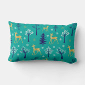 ボホツリーズ金ゴールドデアモダンー ランバークッション (裏面)