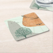 ボホツリー スクエアペーパーコースター (アングル)