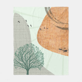 ボホツリー フリースブランケット