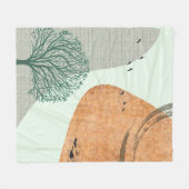 ボホツリー フリースブランケット (正面(横))