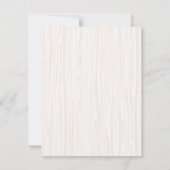 ボホティーペベビーシャワー招待状 招待状 (裏面)