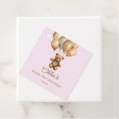 ボホテディベアバリー最初の誕生日パーティー フェイバータグ (インサイチュ)