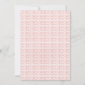 ボホテペワイルドワン1歳招待状 招待状 (裏面)