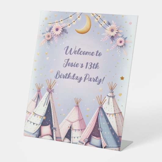 ボホテペースレガーリーーポバースランバーパーティー 台座サイン (正面)