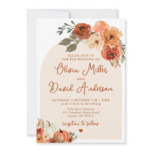 ボホテモダンラコッタ秋パンプキンオータム結婚ーズ