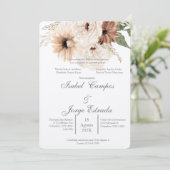 ボホテラコタ結婚ス 招待状 (スタンド正面)