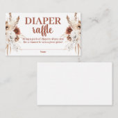 ボホテラコッタおむつラッフルエンクロージャカード エンクロージャーカード (正面/裏面)